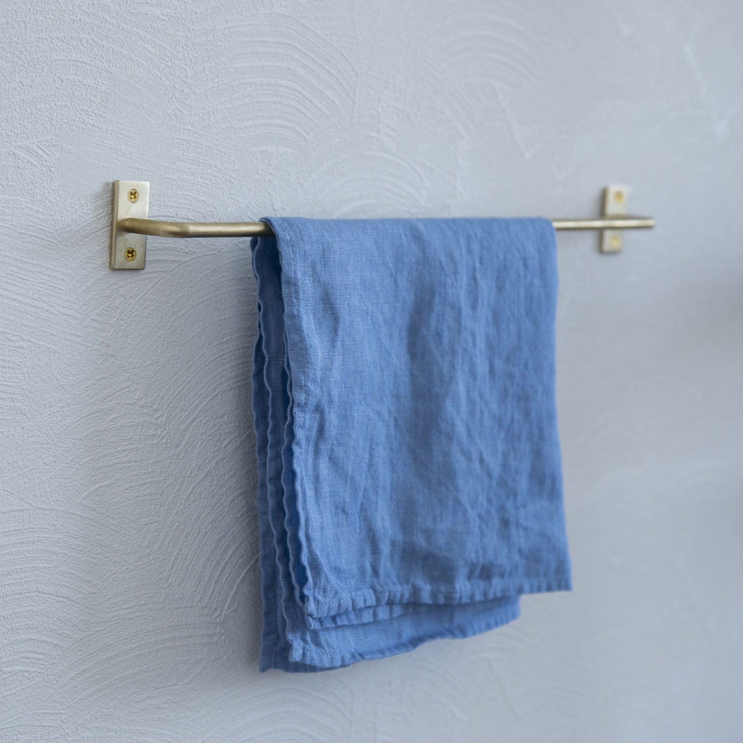 千葉工作所/Towel holder Brass（タオルホルダー 真鍮）M -経年変化を