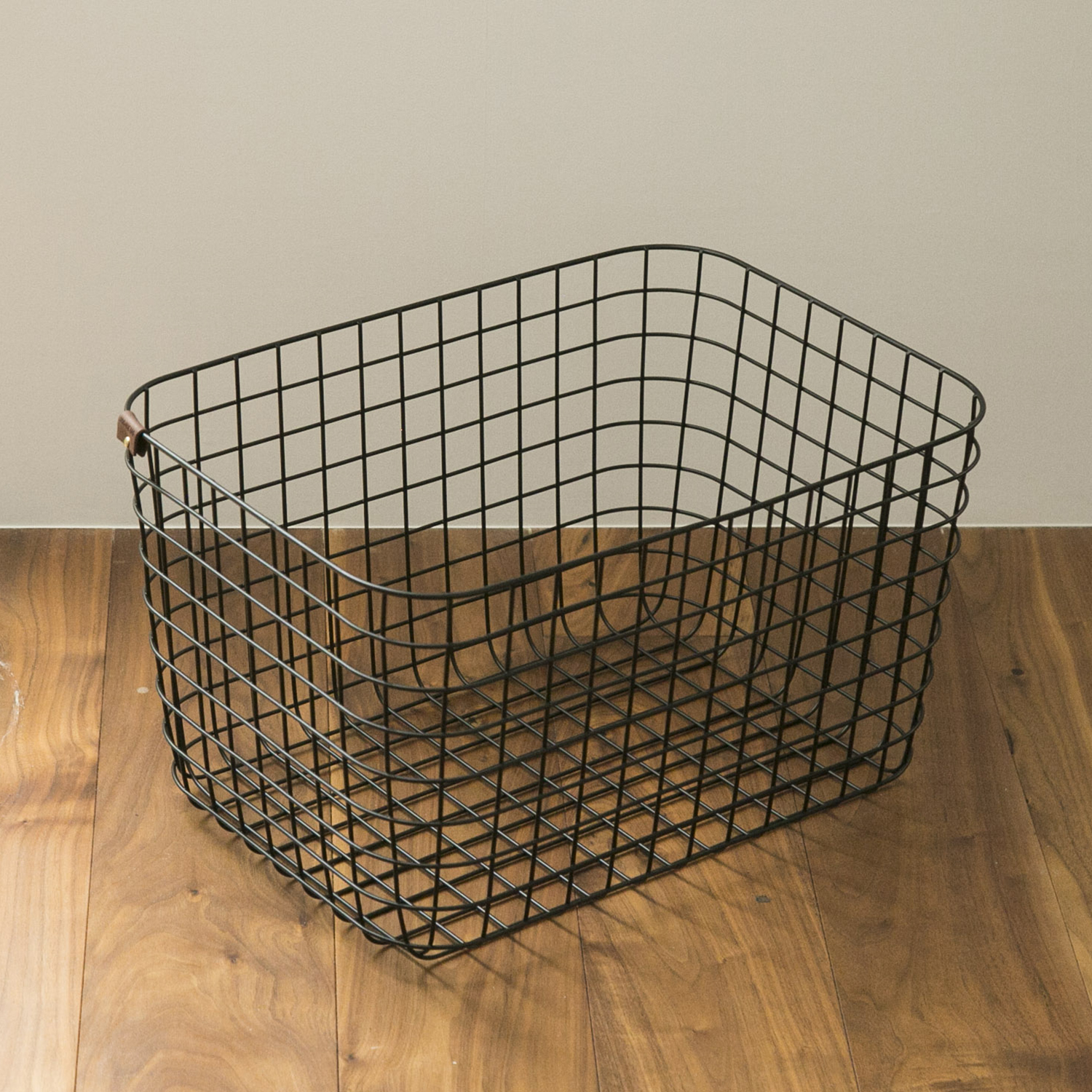 MOHEIM/WIRE BASKET ブラック L