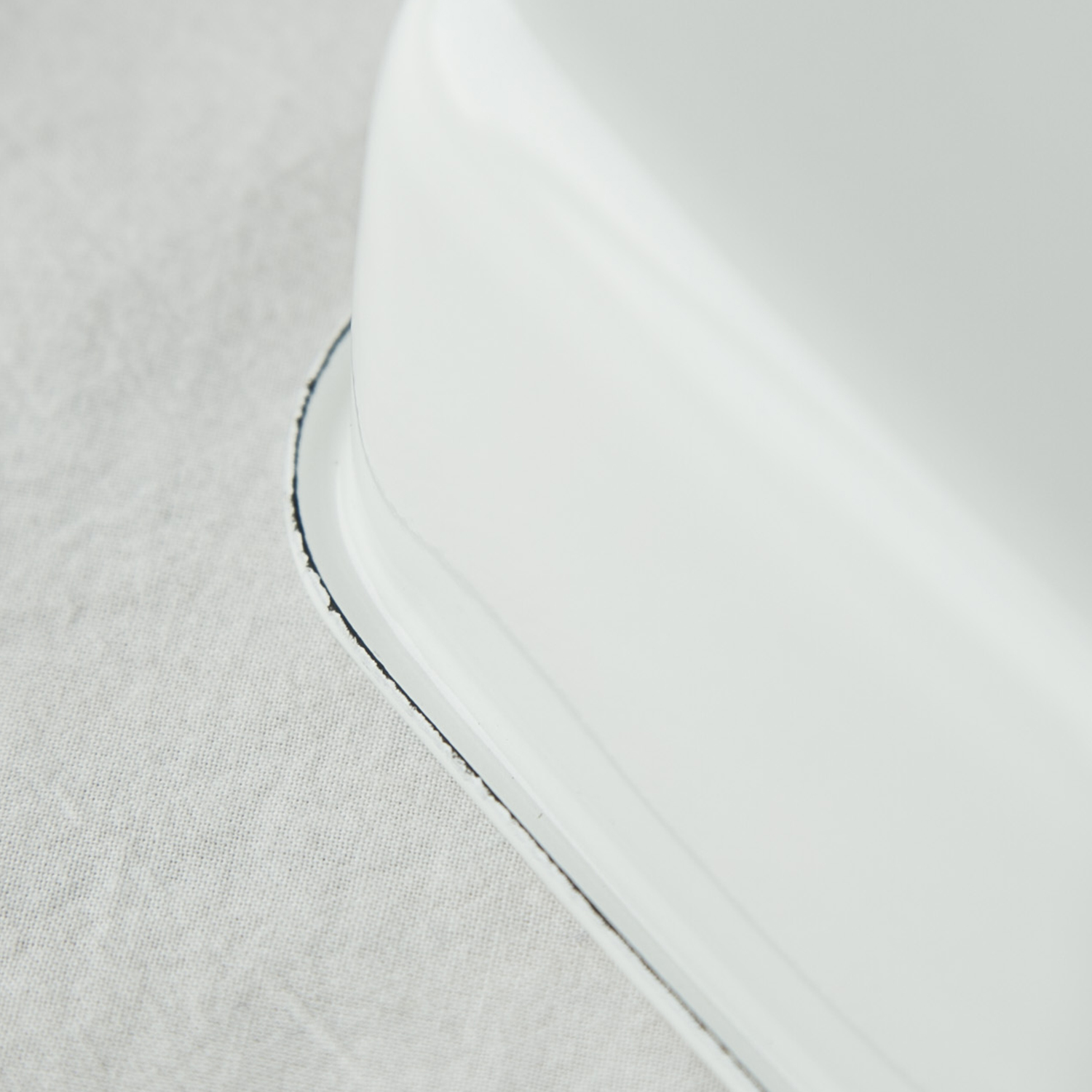 野田琺瑯/ホワイトシリーズ レクタングル 深型 M シール蓋付き