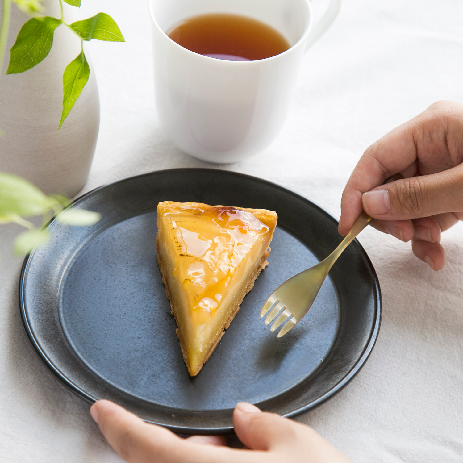 COTAN/水牛角デザートフォーク