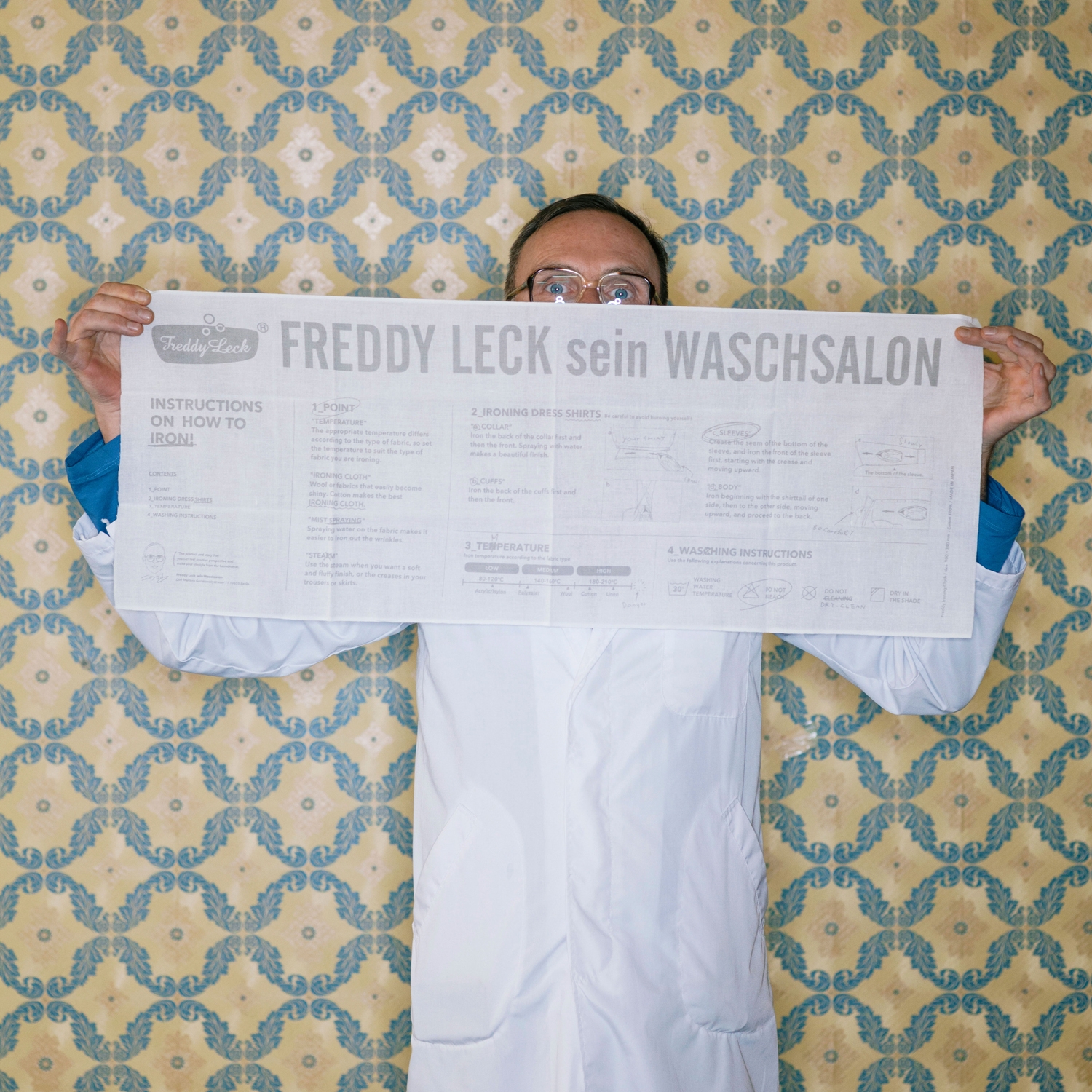 Freddy Leck sein Wasch salon/アイロンクロス