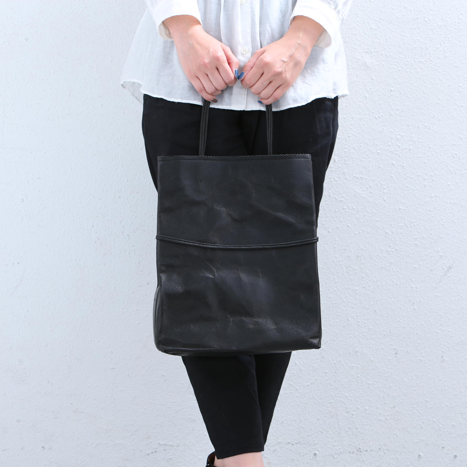 Vassel 紙袋型鞄 エコレザー