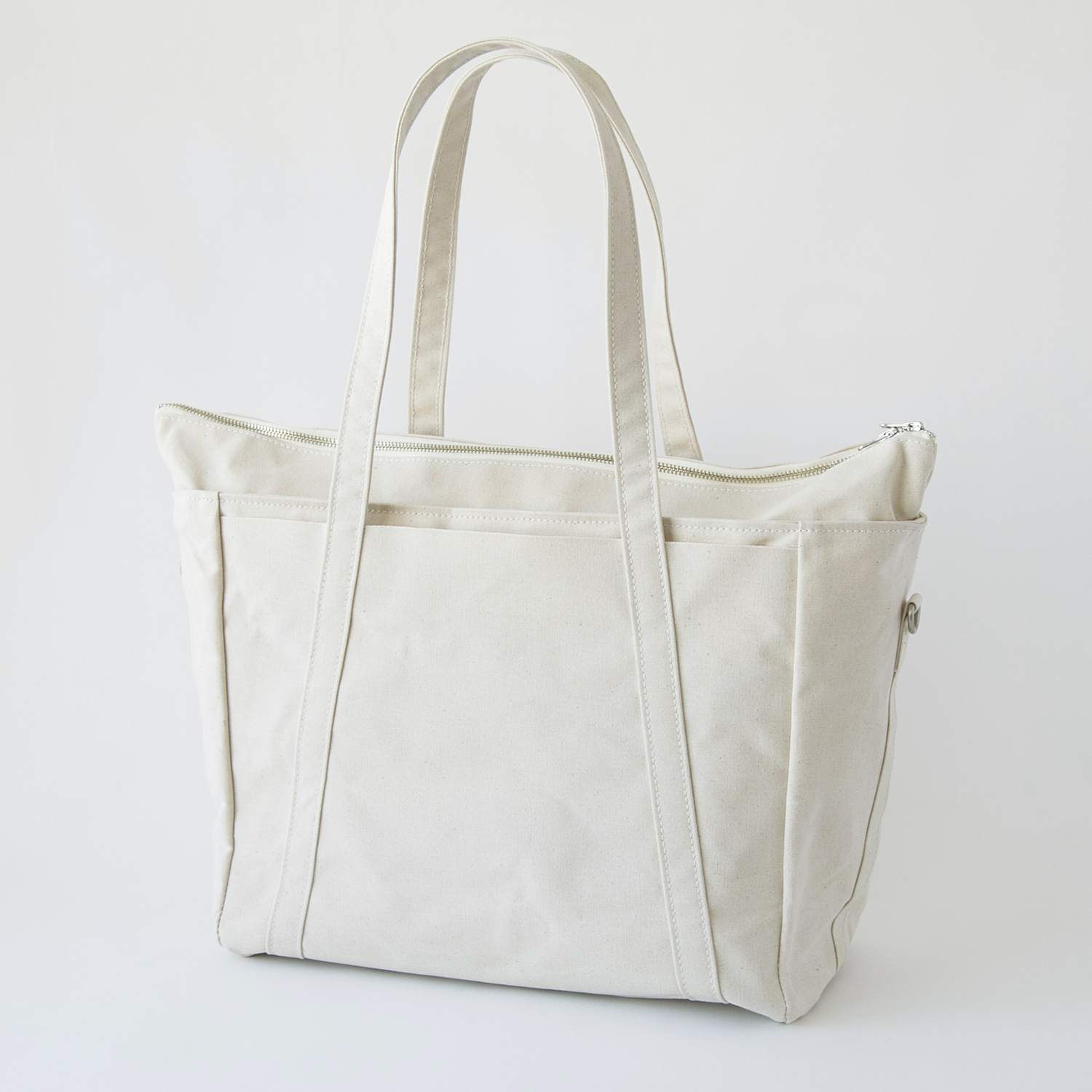 NIZYU KANO/BASIC TOTE B4 ナチュラルホワイト