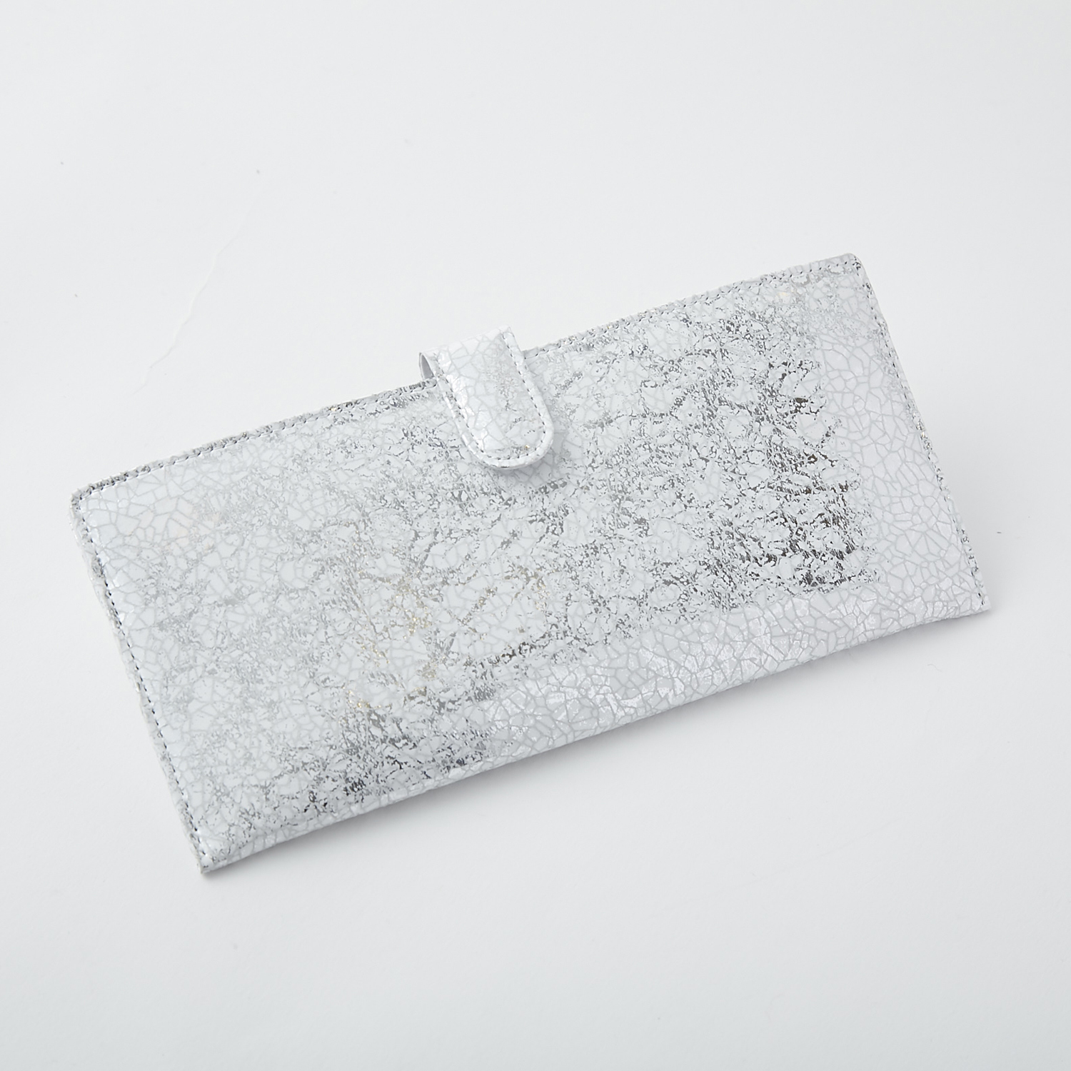Neutral Gray/マーブル 長財布スナップボタン