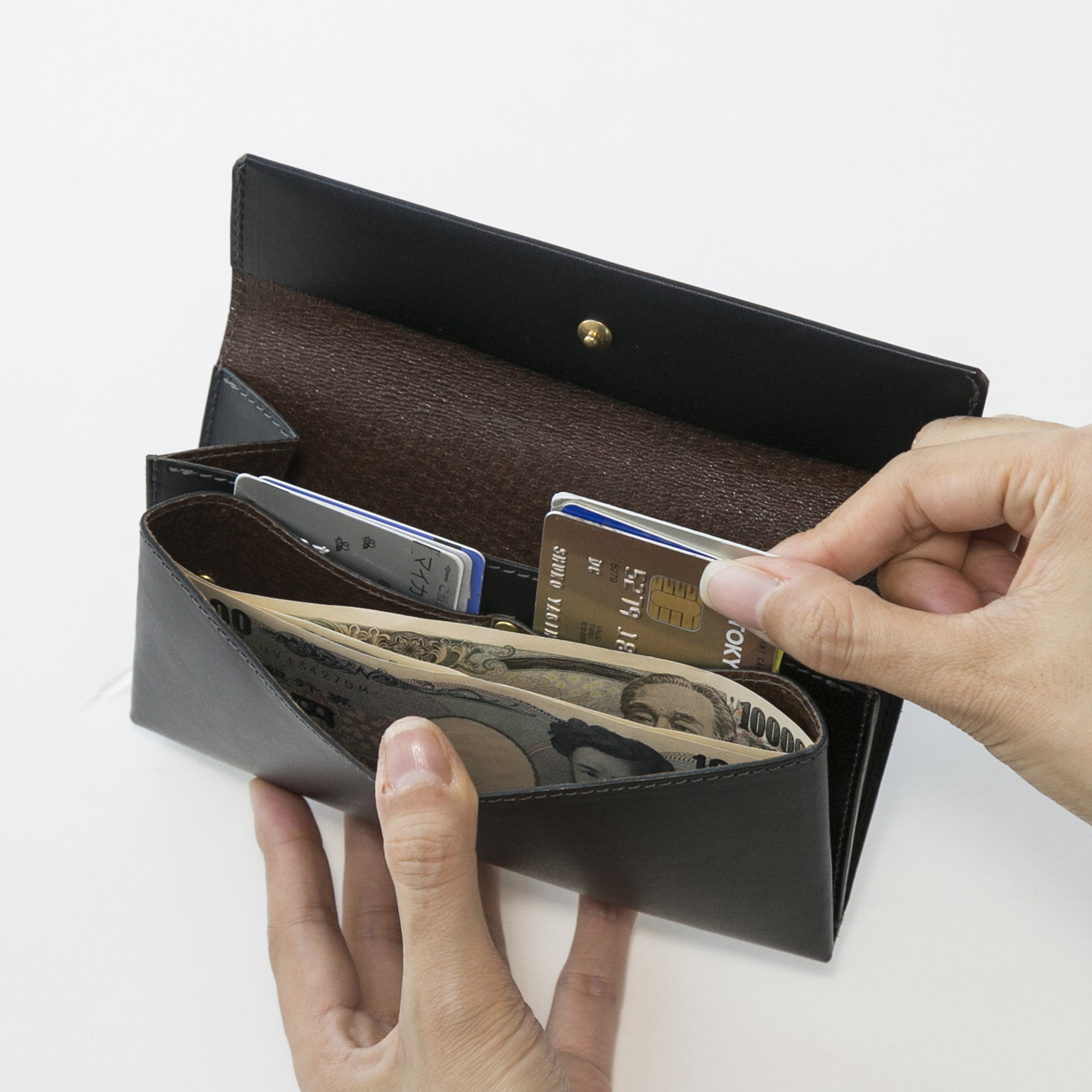 SAFUJI/ミニ長財布 うすめ - 【当店限定】薄さを極めたミニ長財布の進化系