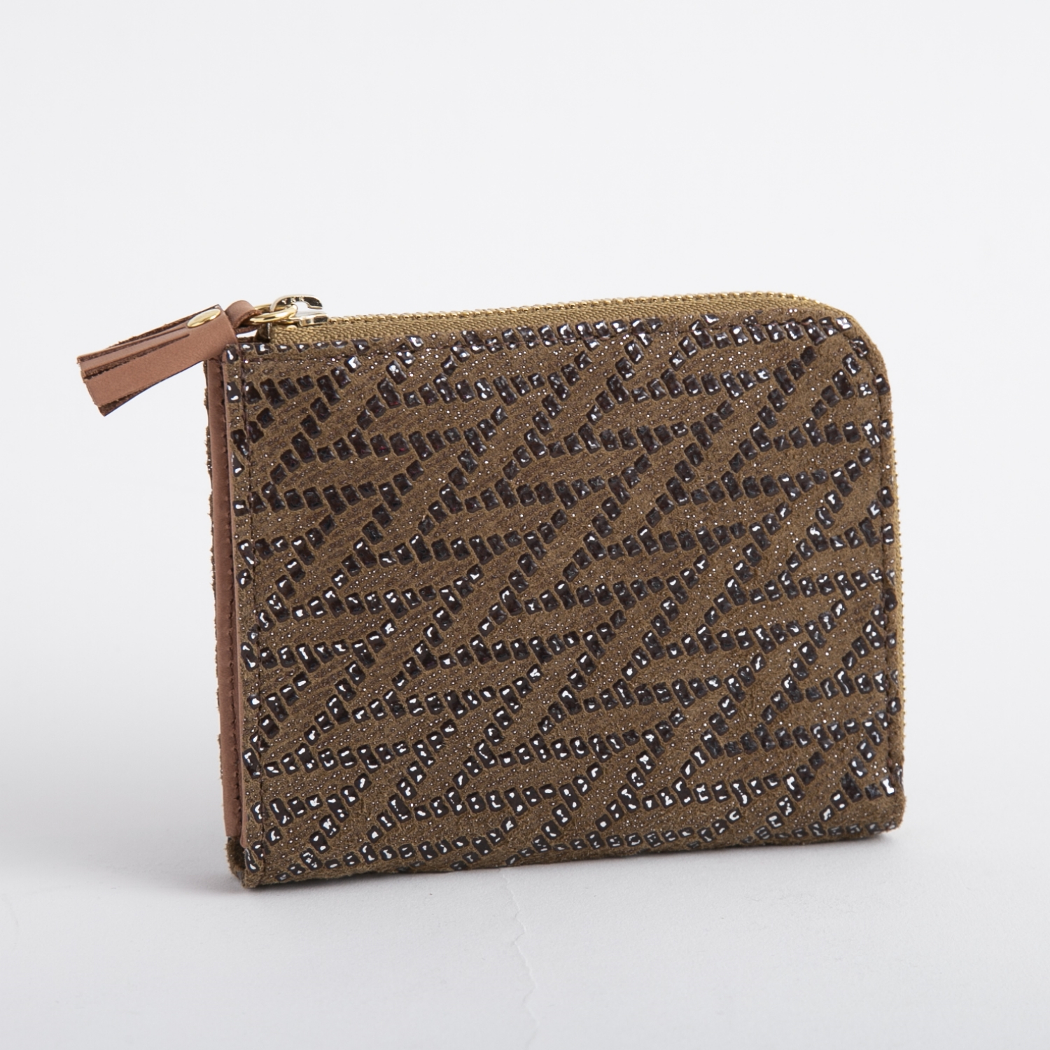 POMTATA/PARMENT L-Zip SHORT WALLET ブラウン