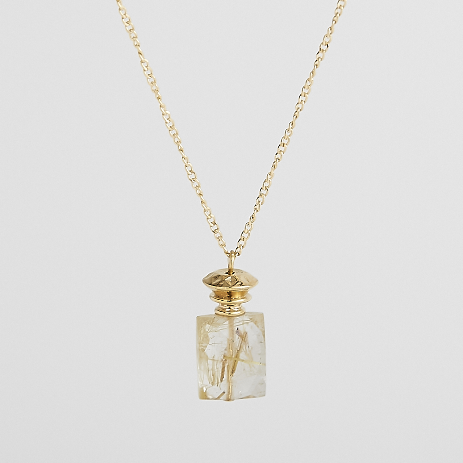 AcuteAccent/perfume bottle series ルチルクォーツ