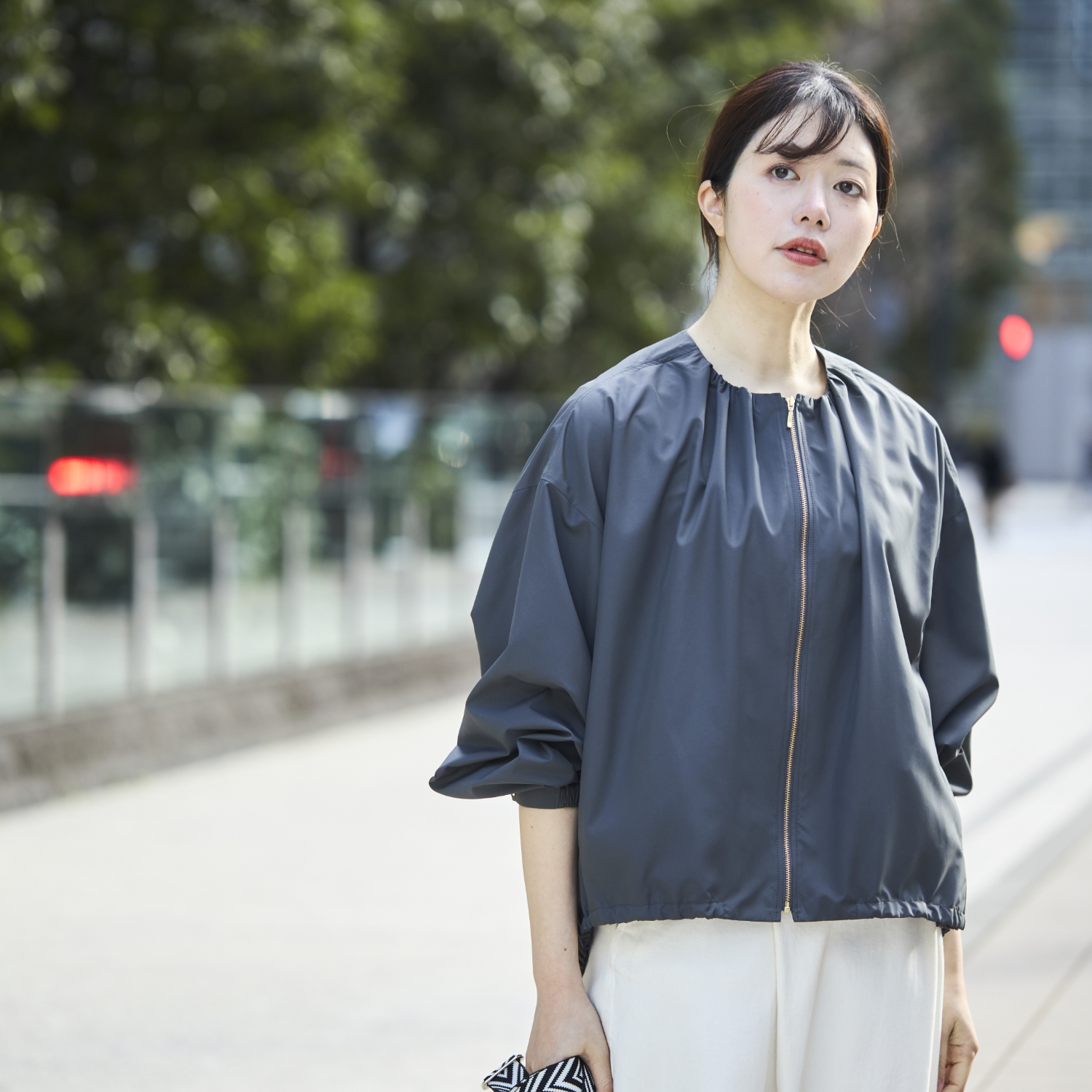 Kilka/軽くて洗えるUVカット＆撥水ブルゾン