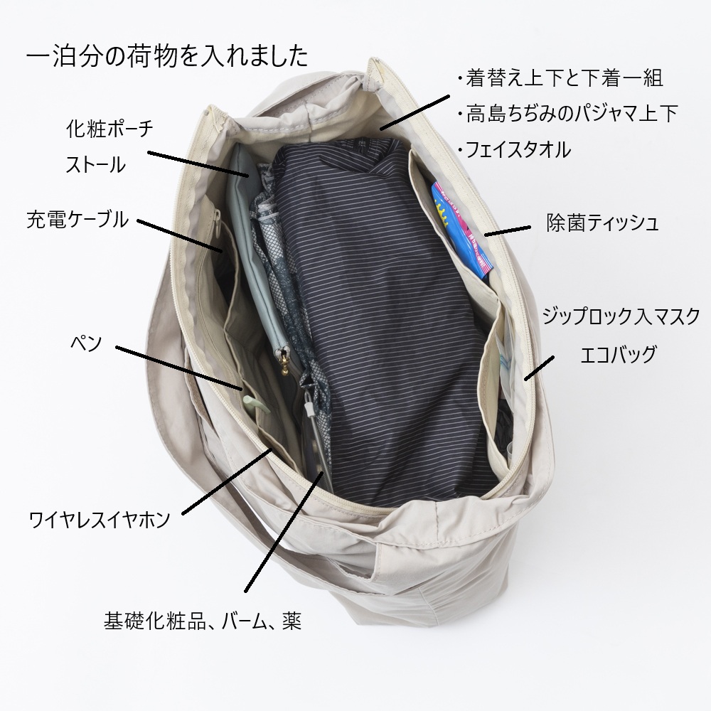 Kilka/旅に便利な撥水ナイロンショルダーバッグ