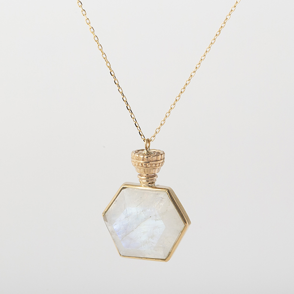 AcuteAccent/perfume bottle series ムーンストーン 一点もの