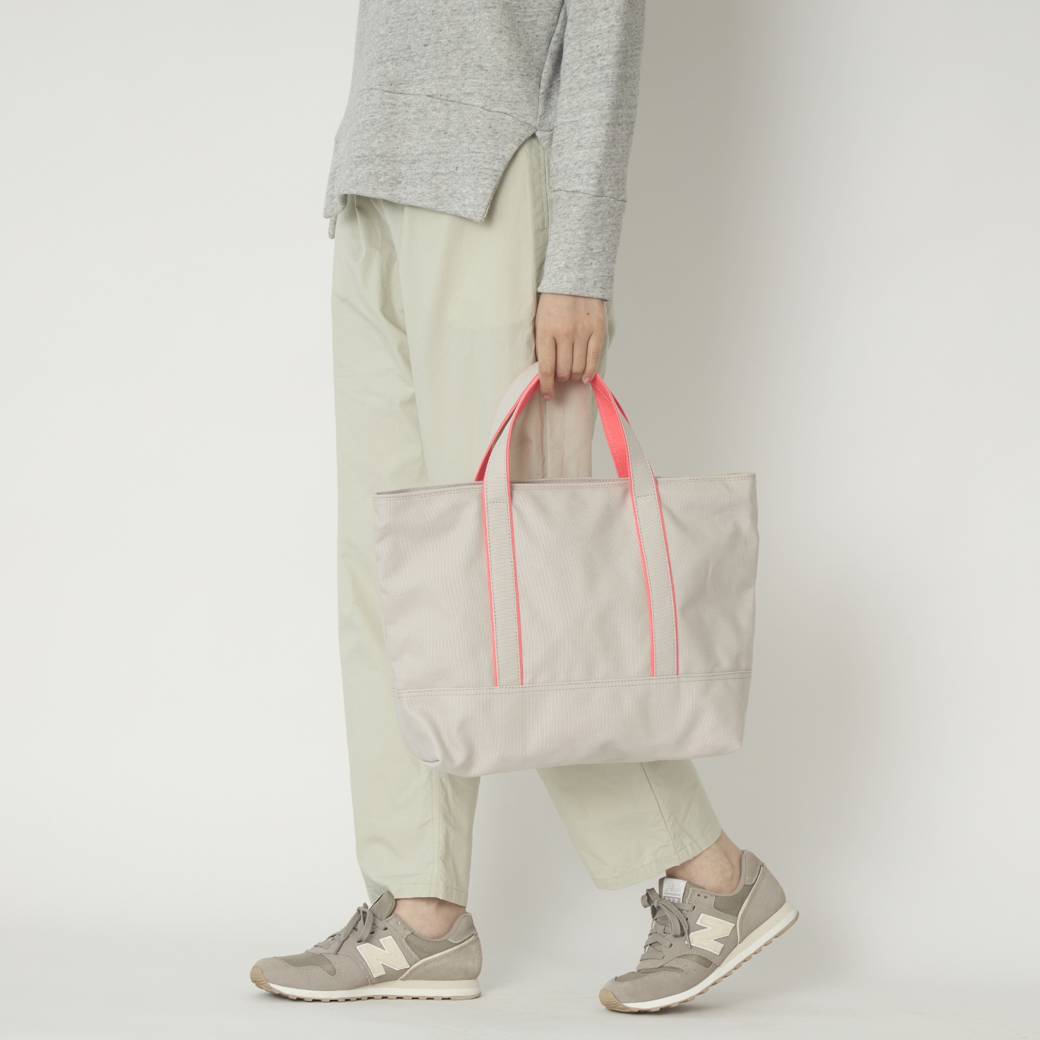 【受注会限定】みつばちトート/ジッパー付きみつばちトート Mサイズ短め