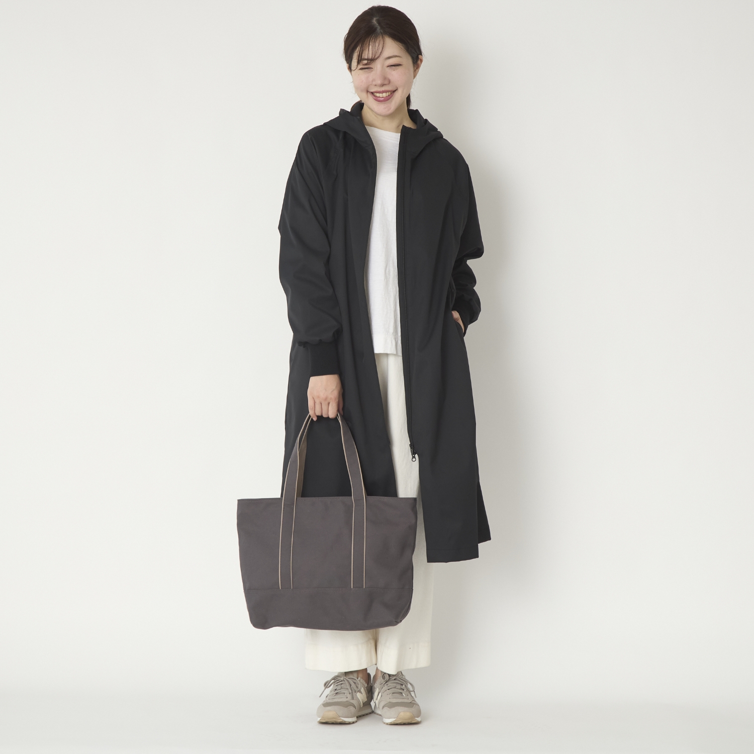 【受注会限定】みつばちトート/ジッパー付きみつばちトート Mサイズ長め