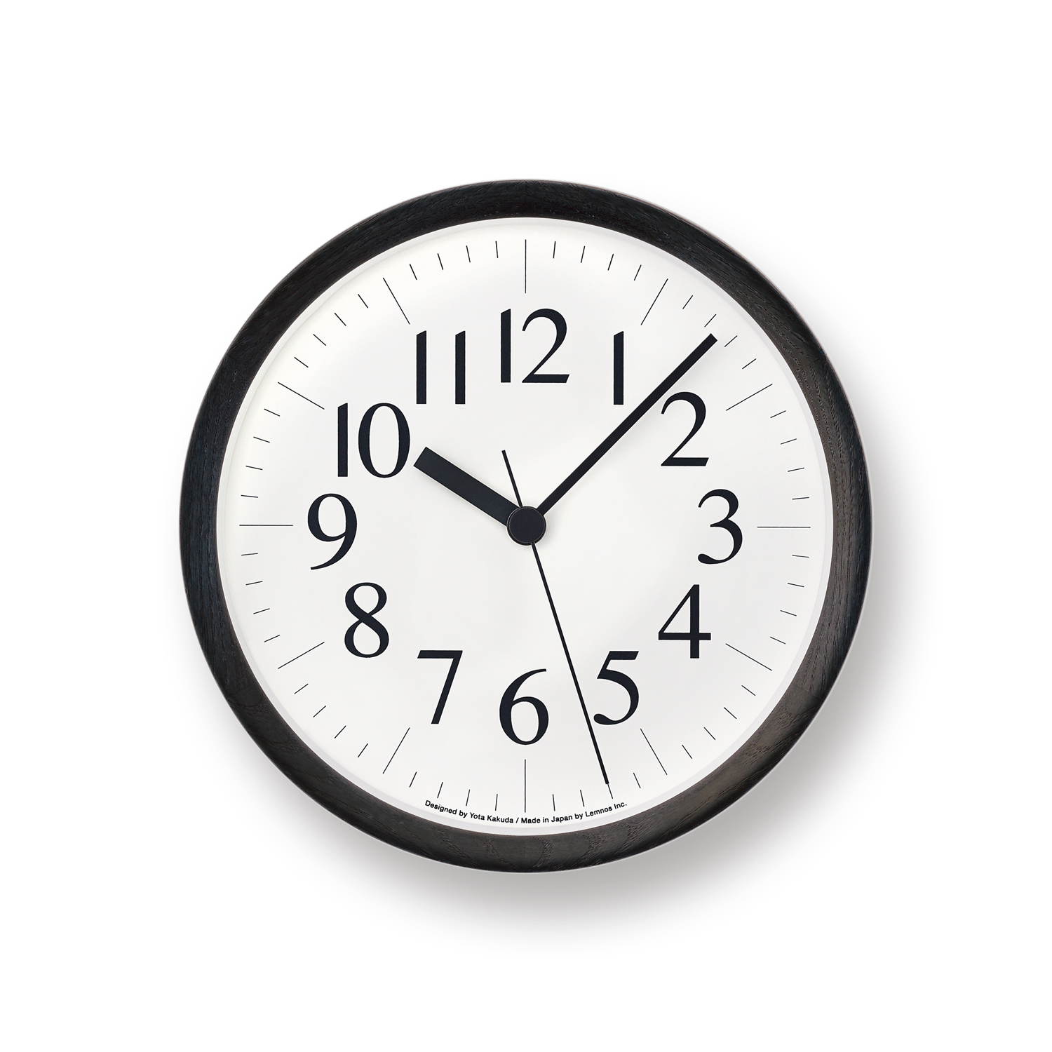 Lemnos/Clock ブラック