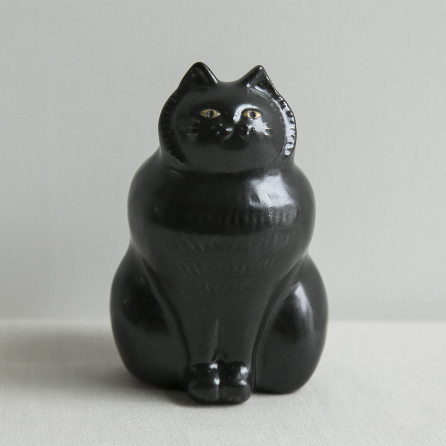 sen/動物のオブジェ TWIN CATS