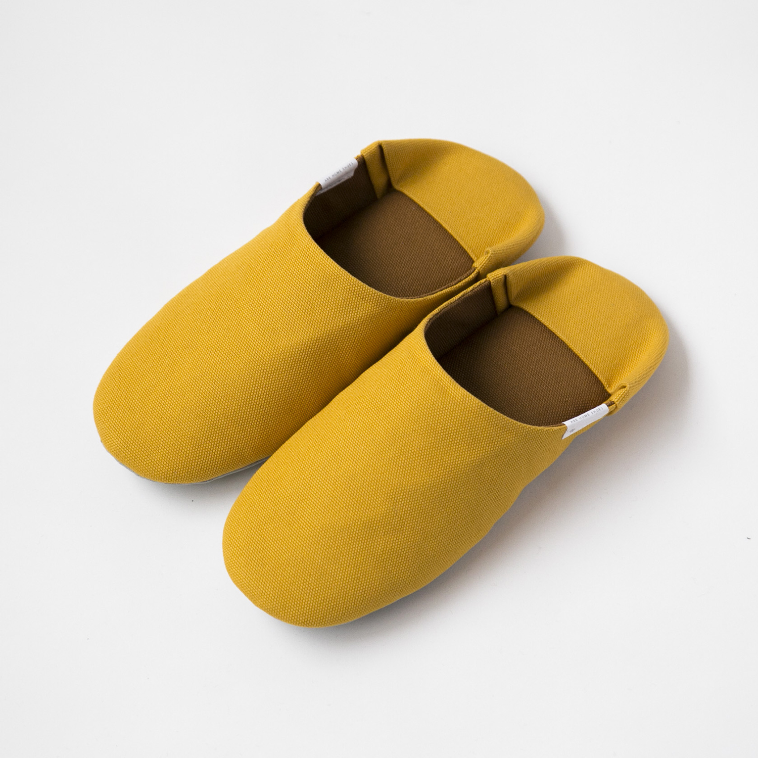 ABE HOME SHOES/帆布のバブーシュ S