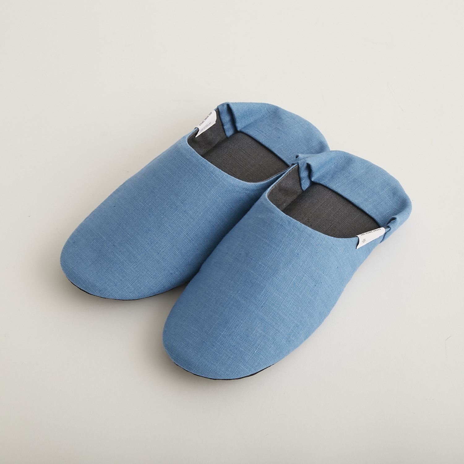 ABE HOME SHOES/麻のバブーシュ L