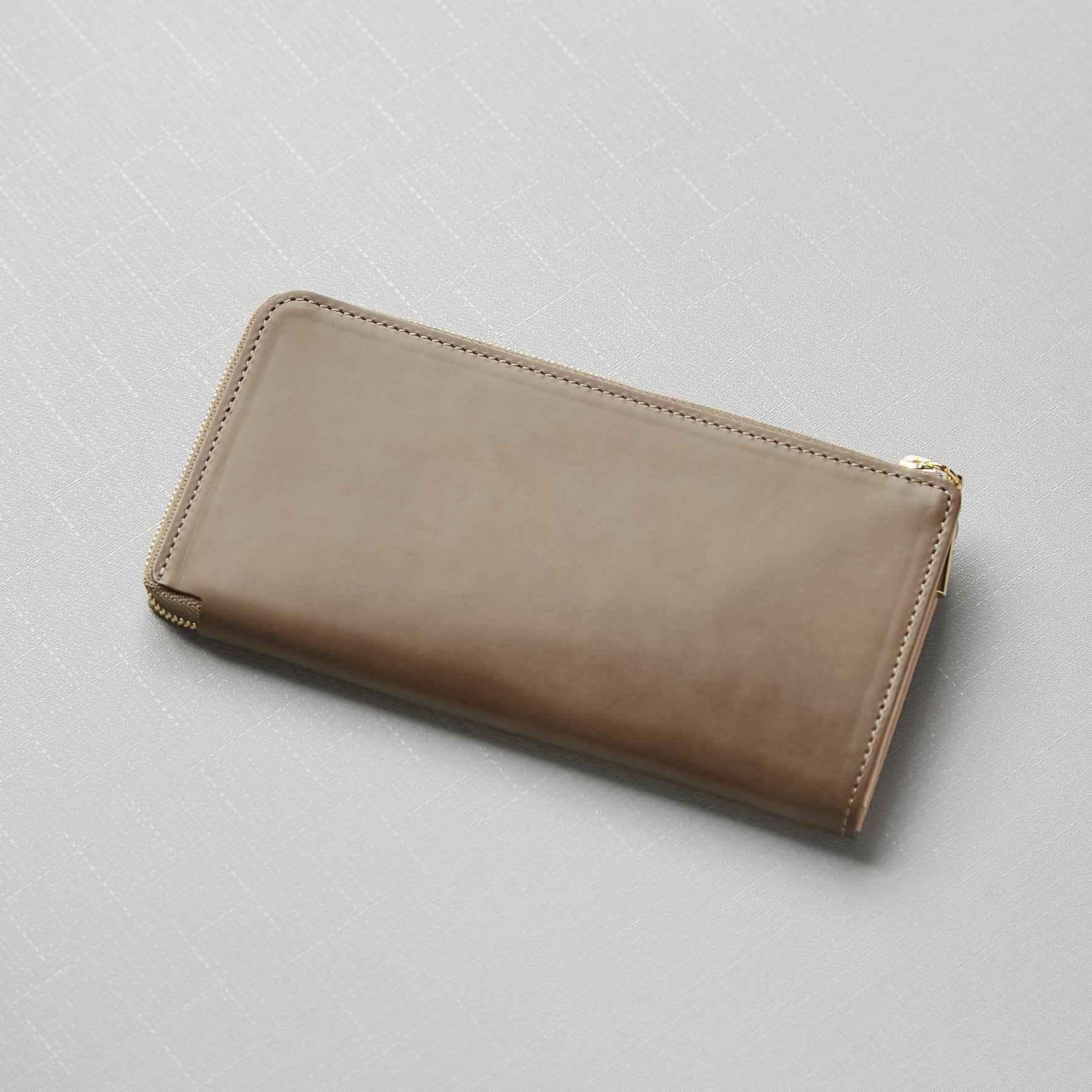 POMTATA/PAR8 L-zip ギャルソン長財布