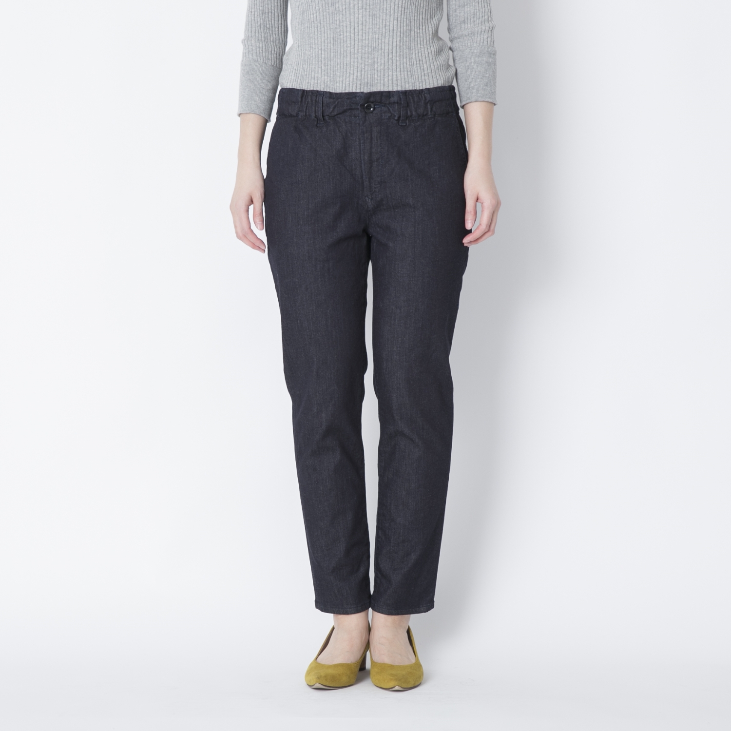 Brocante/D.M.G.リラクシングテーパードパンツ 裏起毛