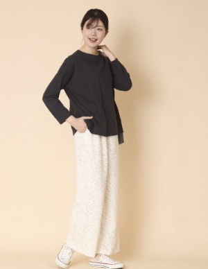 DAYS/コットンボートネックプルオーバー