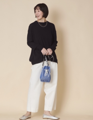 Kilka/ふんわりコットンニットプルオーバー