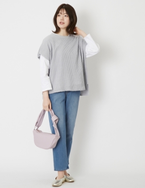n.o.f.l/シルクネップベスト
