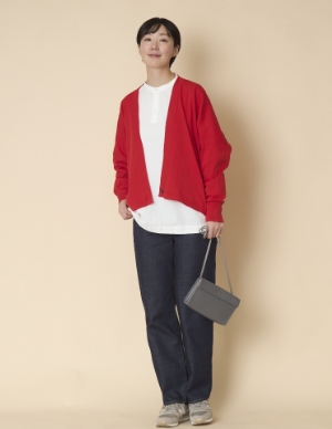 lelill/ハイテクワイドリブボレロ