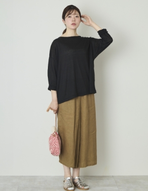 DAYS/プルミエルリネン天竺プルオーバー