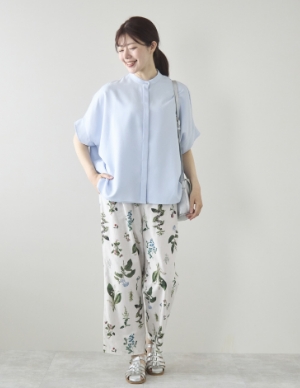 Kilka/蒸れ知らずですぐ乾くきれいめ比翼ブラウス