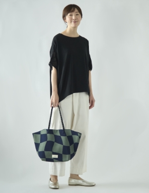 denicher/袖レースドルマンカットソー