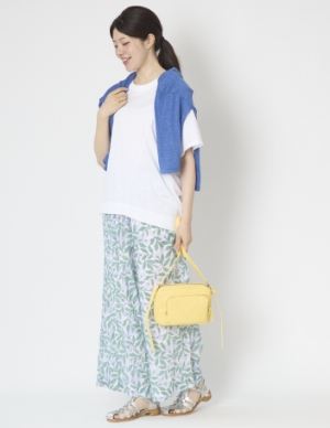 Kilka×assiette涼しくてすっきり見えが叶うアシンメトリーカットソー