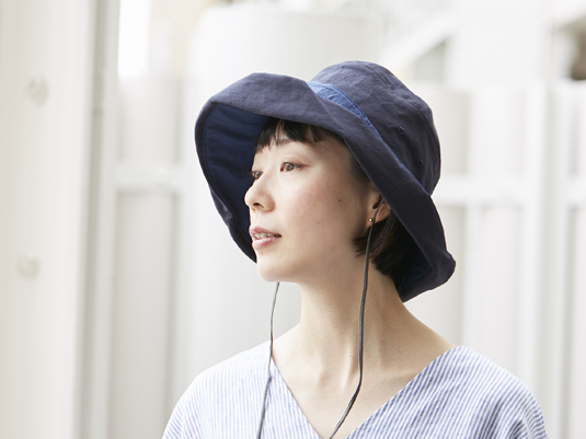 TERAIcraftment/リバーシブル刺繍ハット