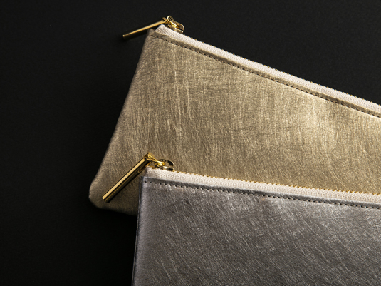 STYLE STORE×POMTATA L-Zip LONG WALLET プラチナ