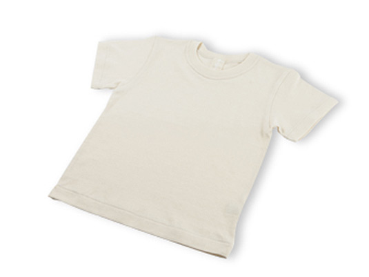 久米繊維謹製/オーガニックコットンTシャツ キッズ（110cm）