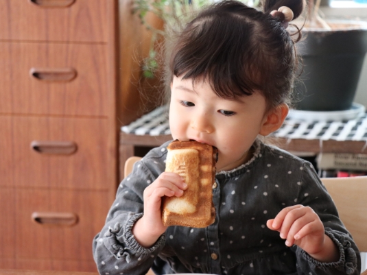 朝食や子供用にフル回転のミニホットサンド