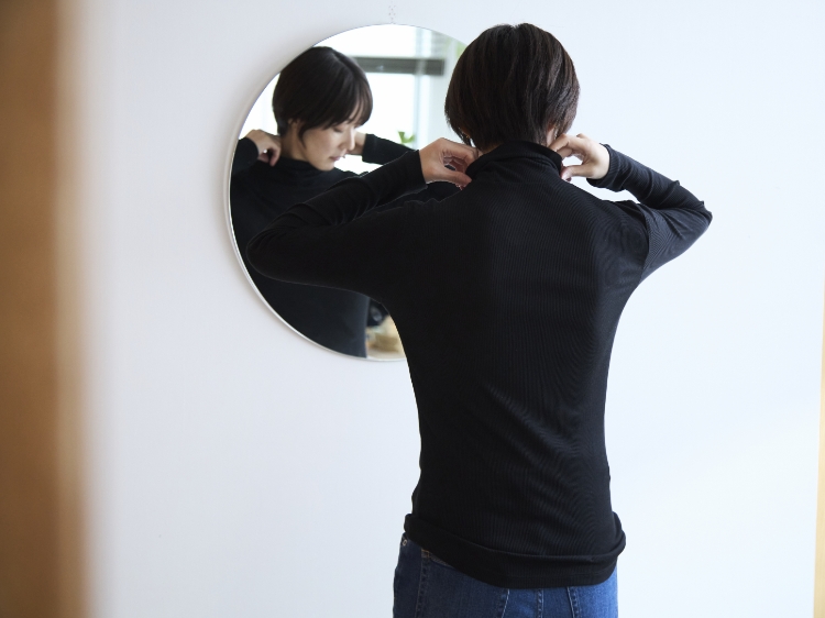 ゆらぎ世代を救う「第二の肌」、シルクリブ