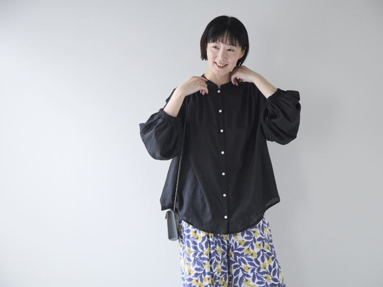 長袖だけど着たほうが涼しい、モスリンの服
