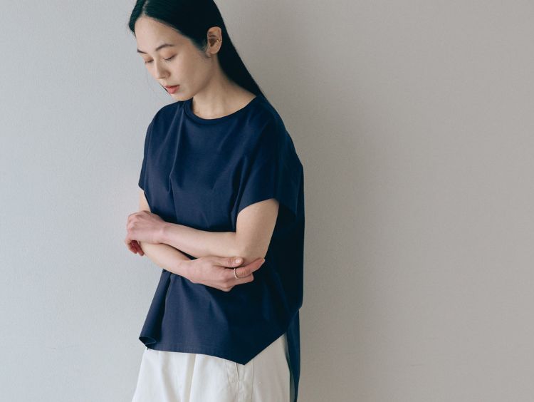 カップ付きTシャツの解放感は最高です